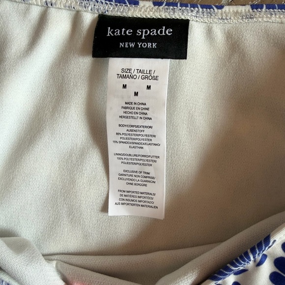 Kate Spade Navy Shell Pattern Bikini - Picture 3 of 3